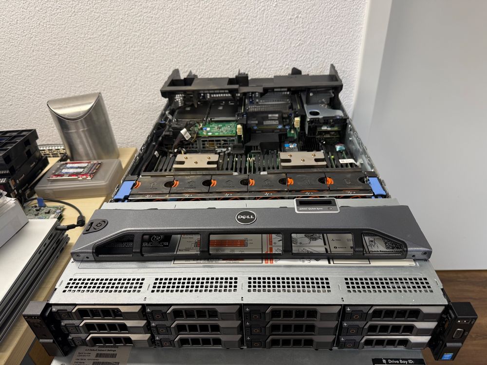 Dell PowerEdge R730xd – 2U Rack-Server 48 GB DDR4 12× LFF (Gebraucht ...