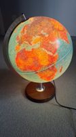 Vintage Erdkugel / Globus mit Beleuchtung, Edition 1984