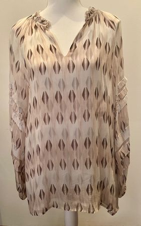 Stylisch Bluse Hemisphere Trend Farbe Latte Macchiato Herbst