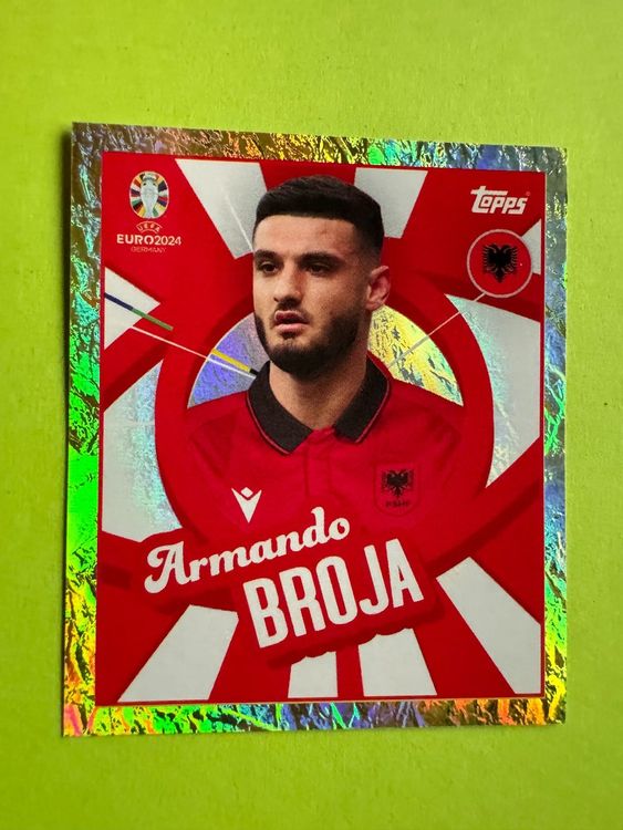 TOPPS EM 2024 / ALB PTW - ARMANDO BROJA - GOLD! | Kaufen Auf Ricardo