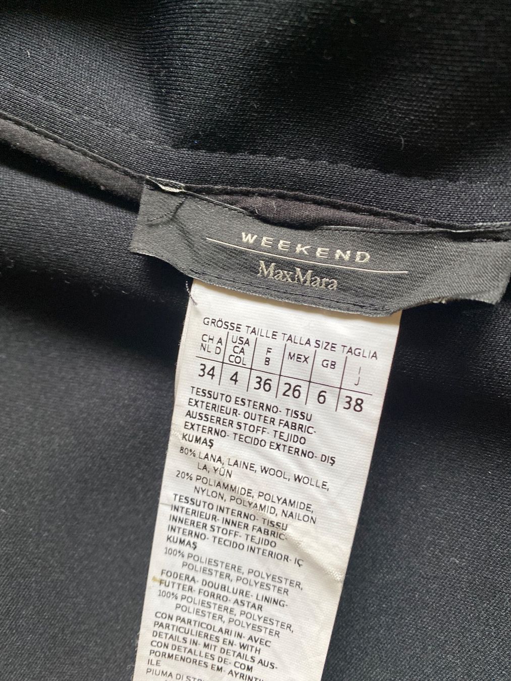 Max Mara Cappotti: Max Mara Weekend , Gr. 34 – Usato da Zollikerberg venduto da Natallia71 1