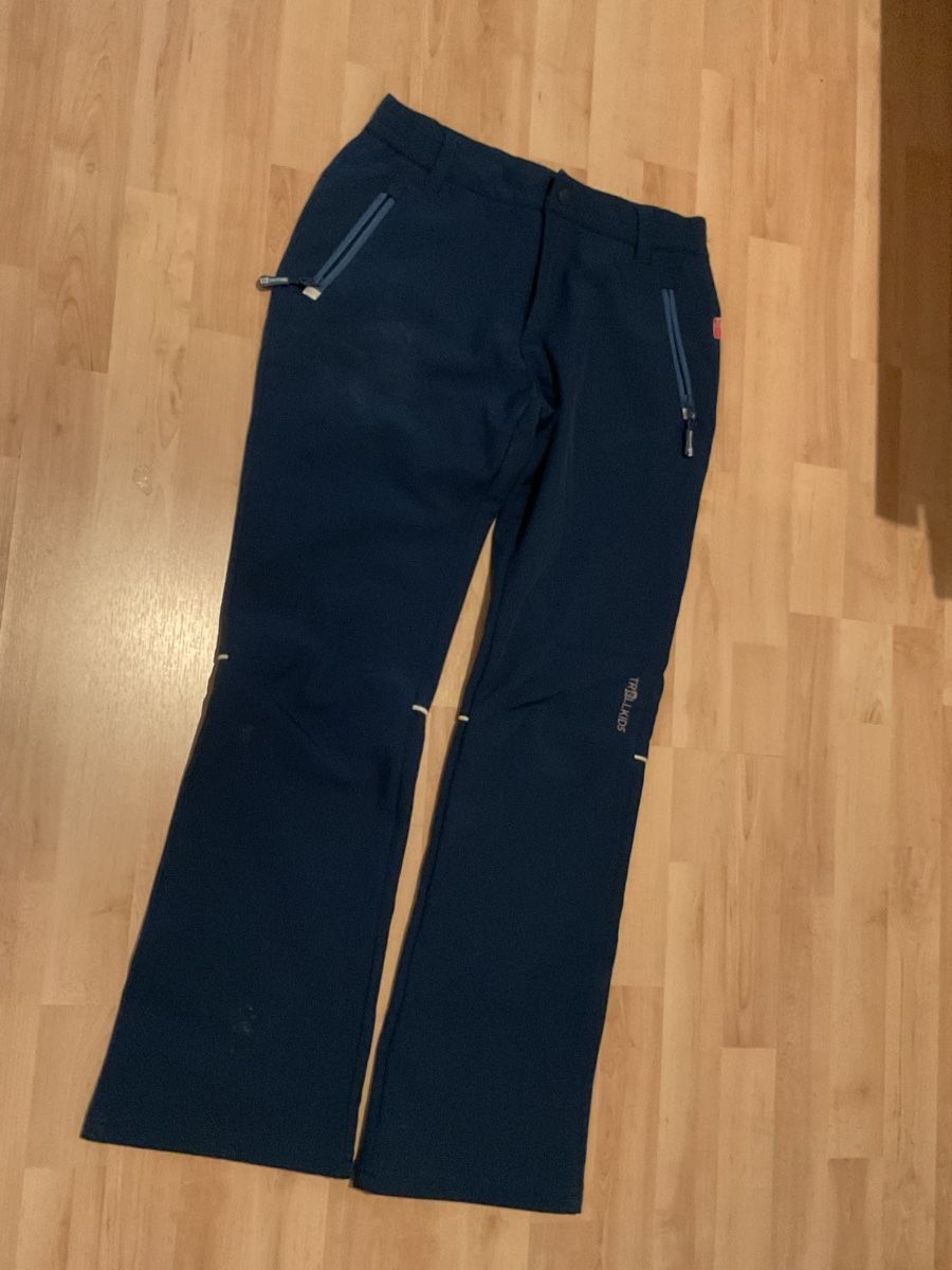Trollkids Pantaloni: Trollkids Softshellhose blau Grösse 164 – Usato da Maschwanden venduto da kudi2405