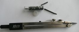 Kern Swiss Präzisions Zirkel + Minen Set, Top Zustand!