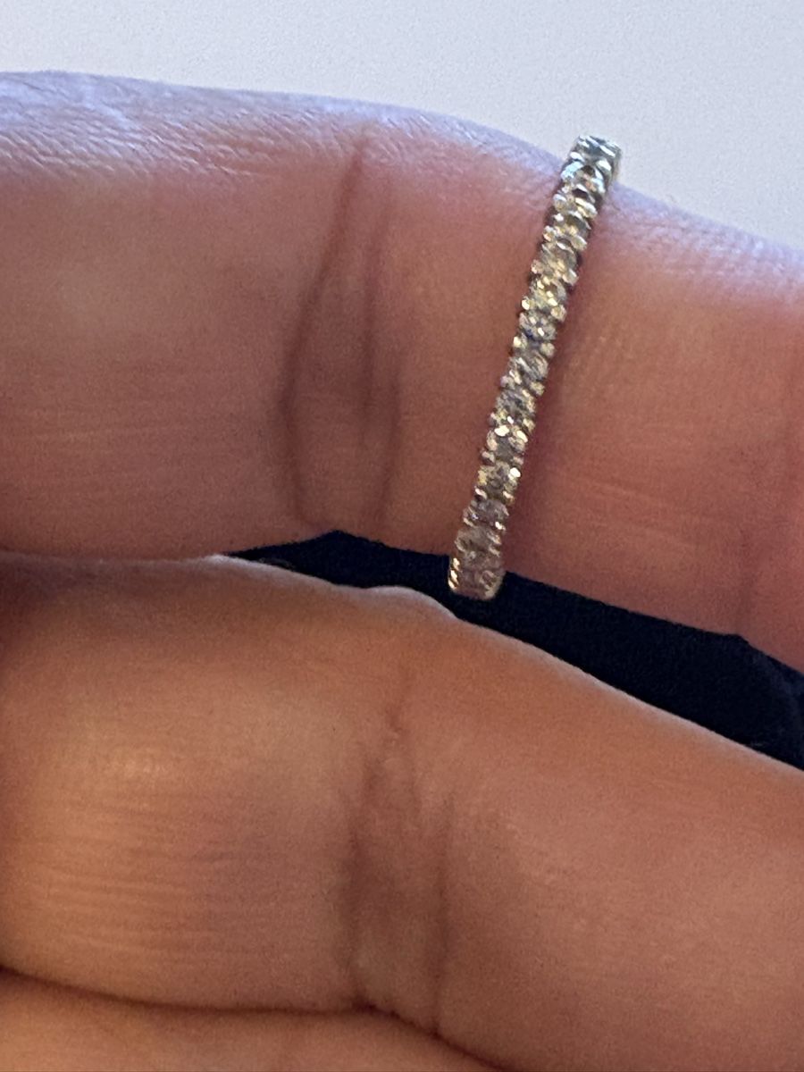 Ringe: 750 wg mit echte Diamanten  – Gebraucht aus Murten von Tzaugg 3