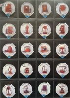 5 KD Serien Käppeli Nr. 340b,  342b,  343a,  344b,  345a,