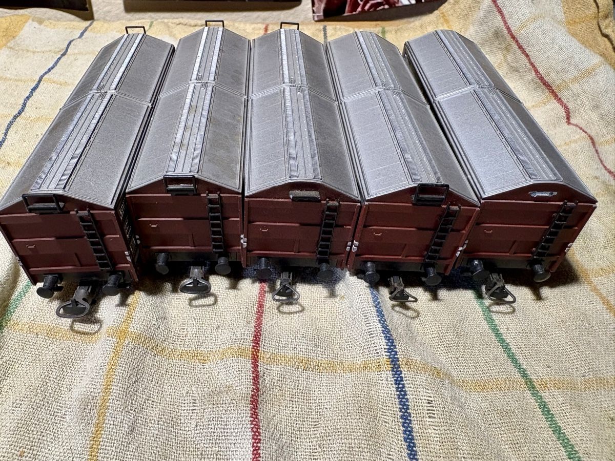 Roco Modellini di ferrovie: Roco  5 Güterwagen H0 – Usato da Balsthal venduto da hammer008 3