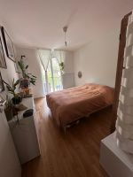 Ikea MALM 140x200 grey bedframe + 2x bed slates