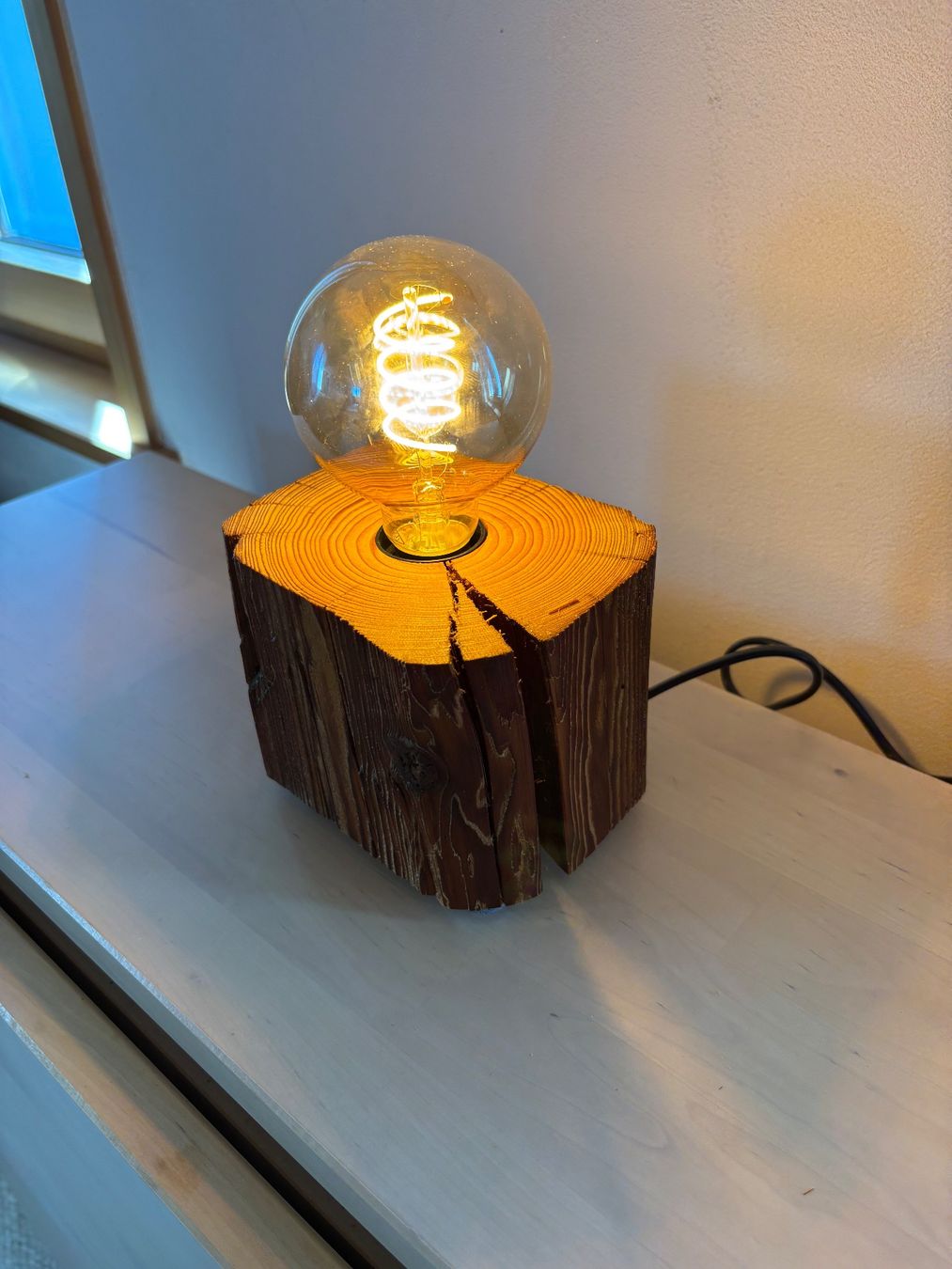 Lampade: Altholzlampe rustikal / DIY-Lampe / Nr 4 – Nuovo (secondo la descrizione) da Flawil venduto da lukas002 1