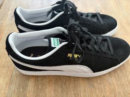 Puma Suede Classic Turnschuhe Schwarz Grösse 43