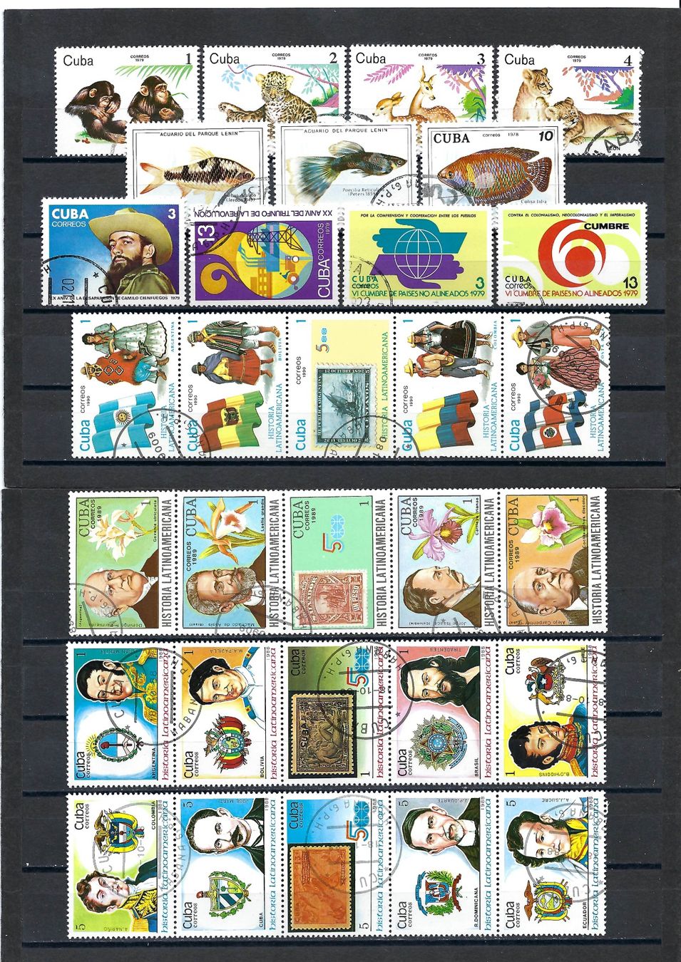 Tutti i francobolli: Briefmarken aus Kuba – Usato da Bronschhofen venduto da Imsr