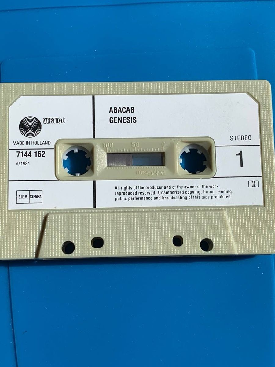 Musicassette: Genesis – Abacab MC – Usato da Schaan venduto da nan_2pg2 1