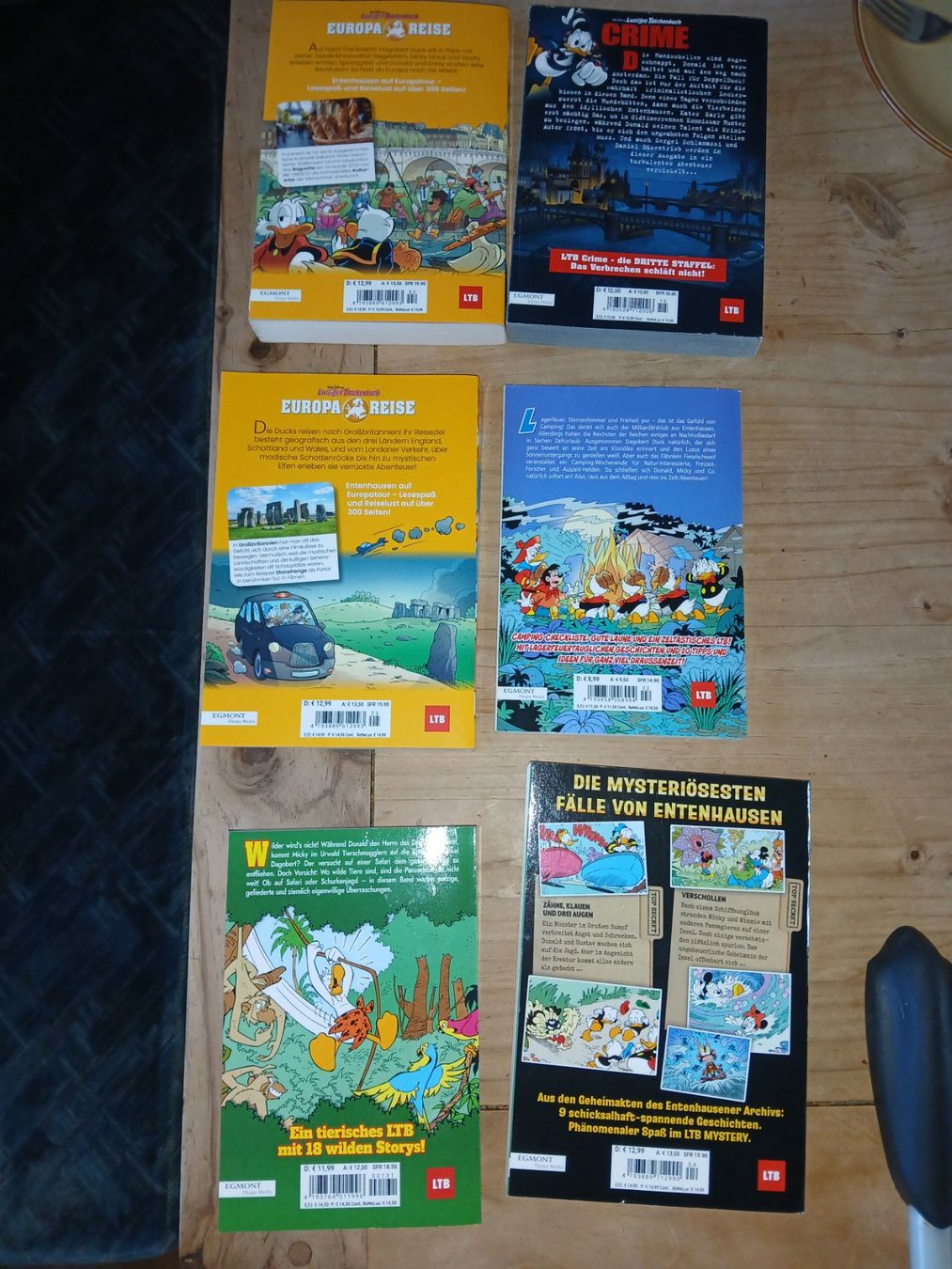 Fumetti: 6 Lustige Taschenbücher/Comics – Usato da Bütschwil venduto da VanZan 1
