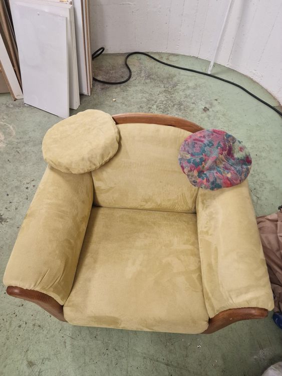 Linth Sofas: Linth Vollholz Alcantara-Lederkombination – Gebraucht aus Zürich von MAO68 8