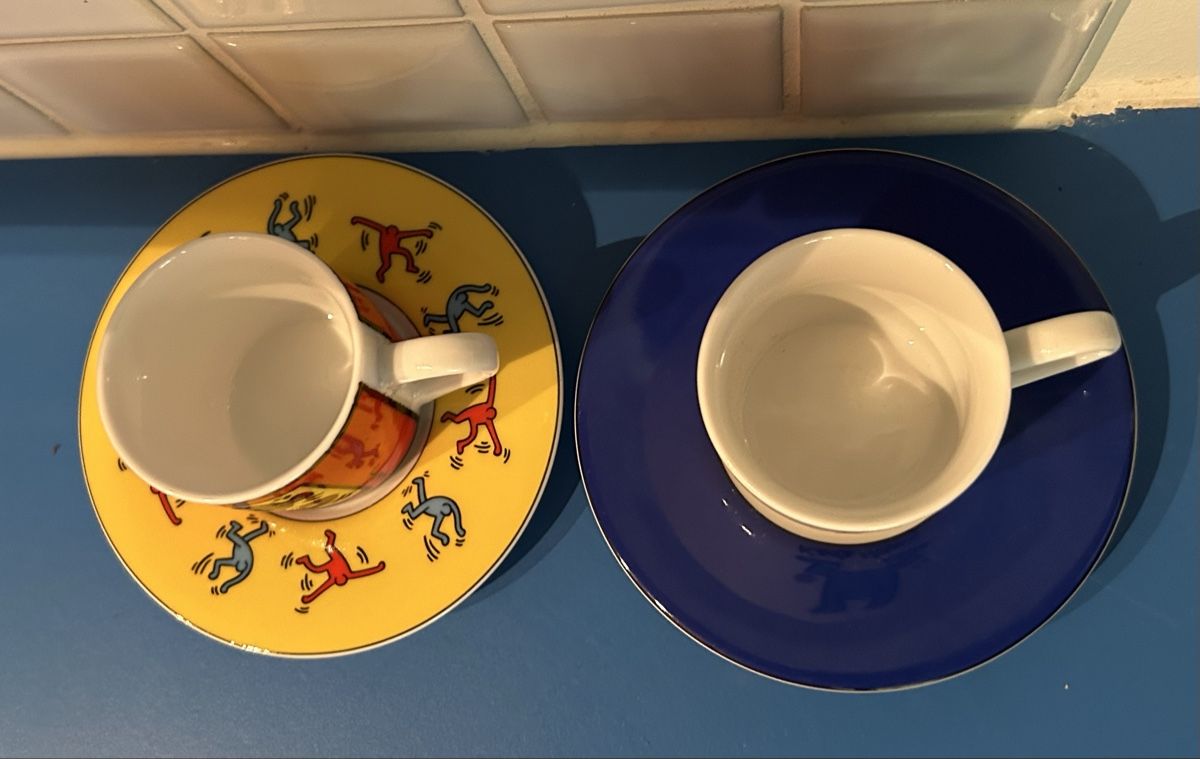 Tasses: 2 Espresso Tassen Keith Haring  – D'occasion à Bülach par larson27 1