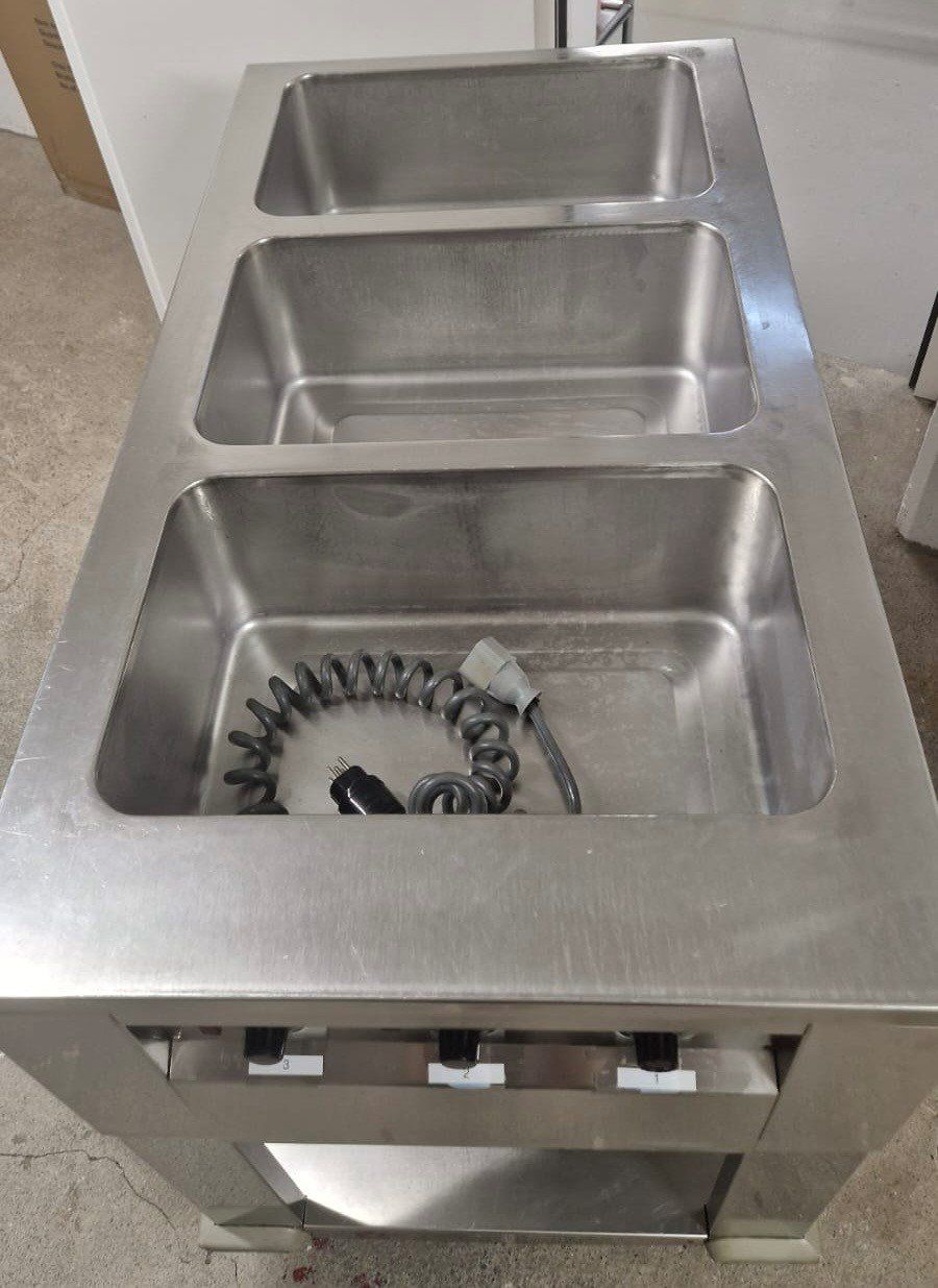 Elettrodomestici da cucina: Bain Marie Wagen - 3 x 1/1GN – Usato da Lungern venduto da Barbados04 3