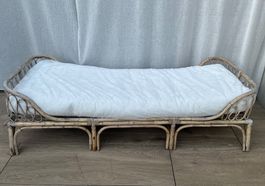 Daybed mit weisser Auflage für Balkon / Terrasse 🛏️🎍☀️😍