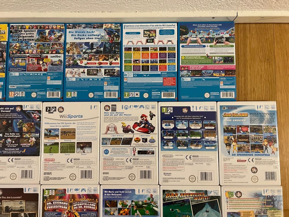 27 x Nintendo Wii / Wii U Spiele Kaufen auf Ricardo