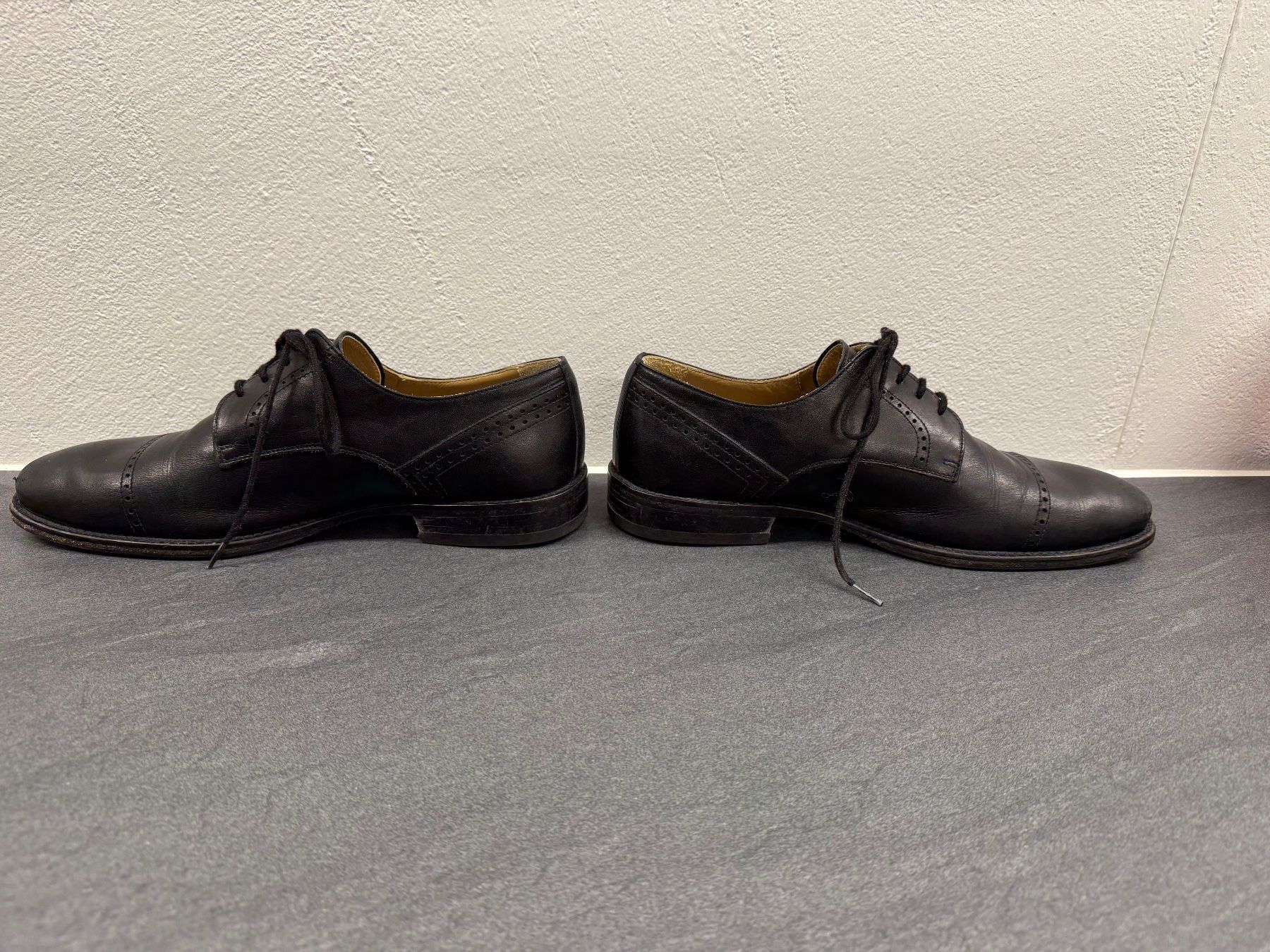 Navyboot Scarpe da uomo: NAVYBOOT: Elegante Herrenschuhe Gr. 42, schwarz, Leder – Usato da Hergiswil NW venduto da Labello01 2