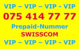 075 414 77 77 Top Handynummer VIP (PREPAID) Natelnummer