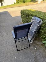 Gartenstuhl 2er Set Hochlehner Klappstuhl Alu Campingstuhl