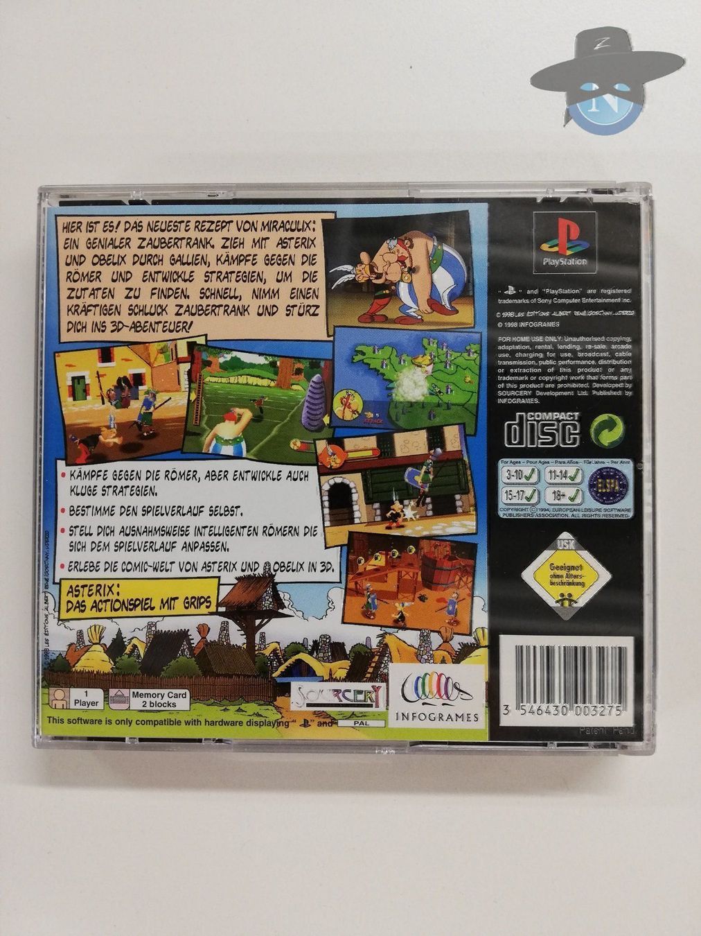 Sony Spiele: Asterix / Sony Playstation 1 PS1 PSX – Gebraucht aus St. Gallen von zorro_dc 1