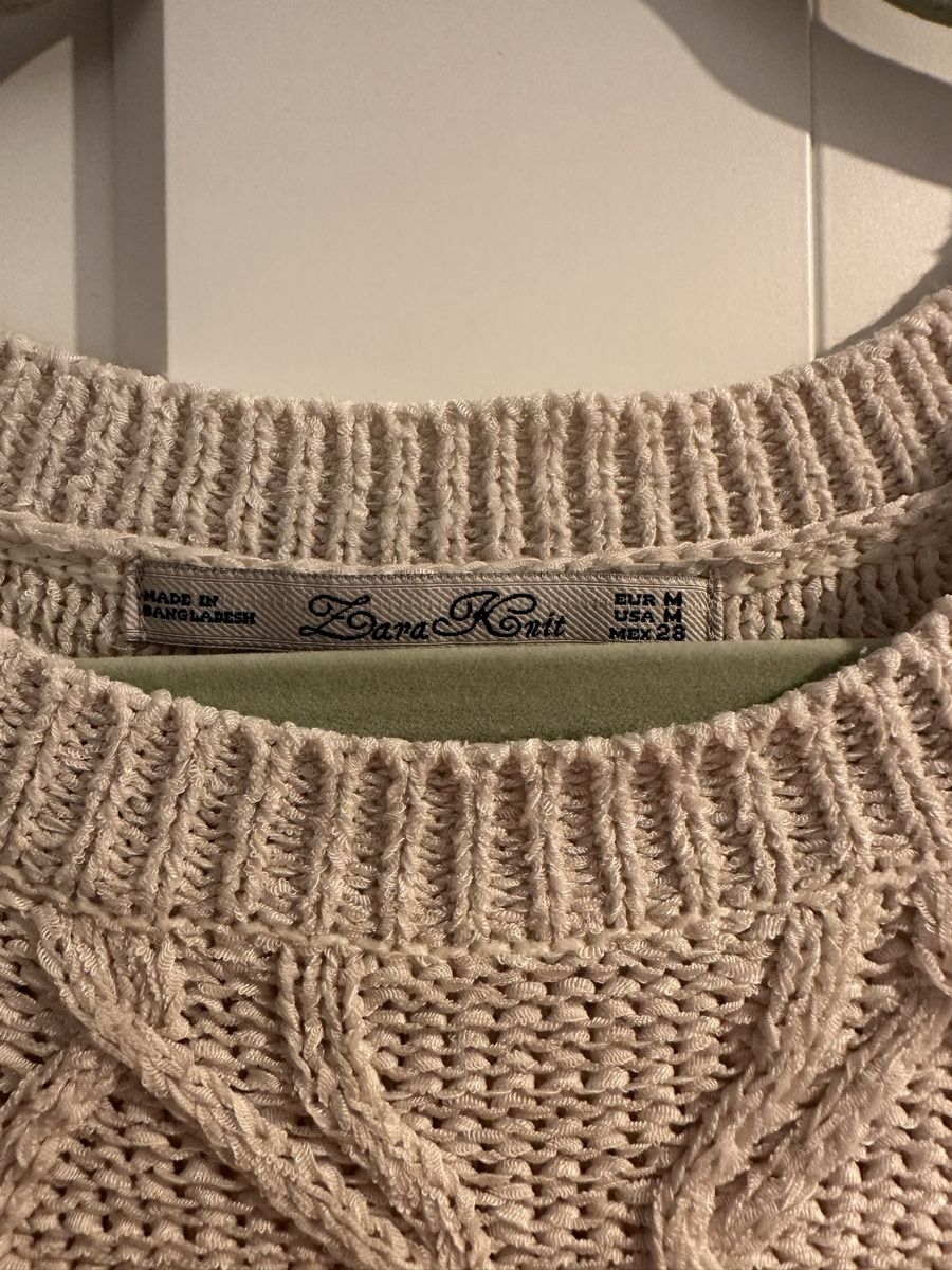 Zara Maglioni & Felpe: leichter Strickpullover, perfekt für den Frühling – Usato da Wetzikon ZH venduto da eli_k7fq 1