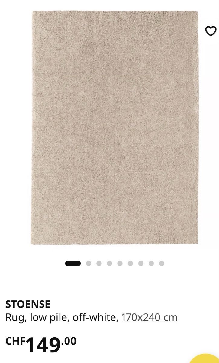 Ikea Teppiche: Stoense Ikea rug 170x240 cm – Gebraucht aus Zug von clouds.go.by 1