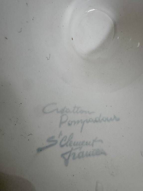 Vasen & Gefässe: Grand vase en faïence de St Clément "Création Pompadour" – Gebraucht aus Boussens von justjuju 2