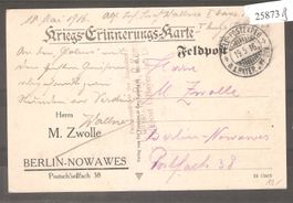 Feldpostkarte 1916 Bayerisch Infanterie-Division