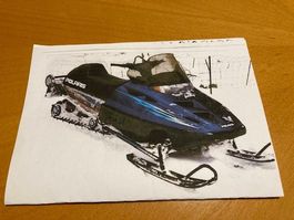 Motorschlitten Polaris RMK 550 Indy Trail Millenium