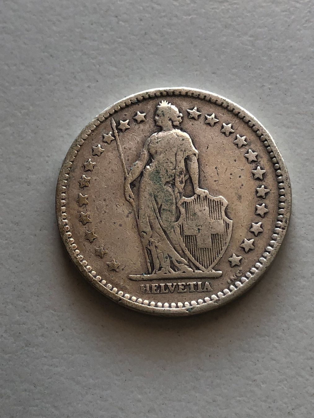 Tutti le monete: 2 Fr. 1908 – Usato da Schötz venduto da Odpa 1