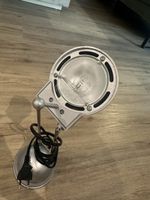 Tischleuchte silber verstellbar guter Zustand