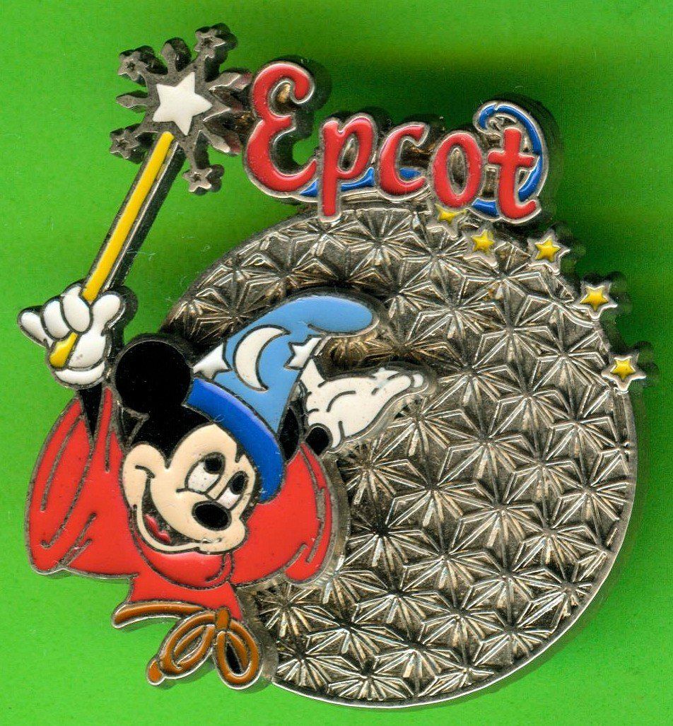 Disney Placchette & Badge: Disney   MICKEY  Epcot – Usato da Winterthur venduto da Sammleroase