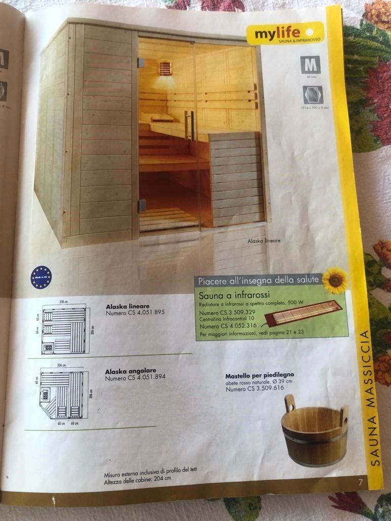 Sauna & Accessori: sauna – Usato da Bellinzona venduto da cor_7qkq 4