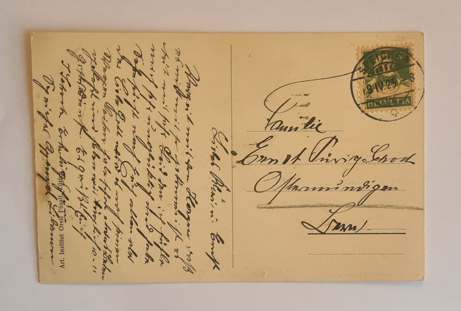 Cartoline postali: Ferienheim Libanon - Speicher n. Osermundigen 1925 – Nuovo (secondo la descrizione) da Ebikon venduto da Donar50 1