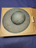 Damenhut Gr. 50 Himmelblau, Einzelanfertigu von C. Felber Lu