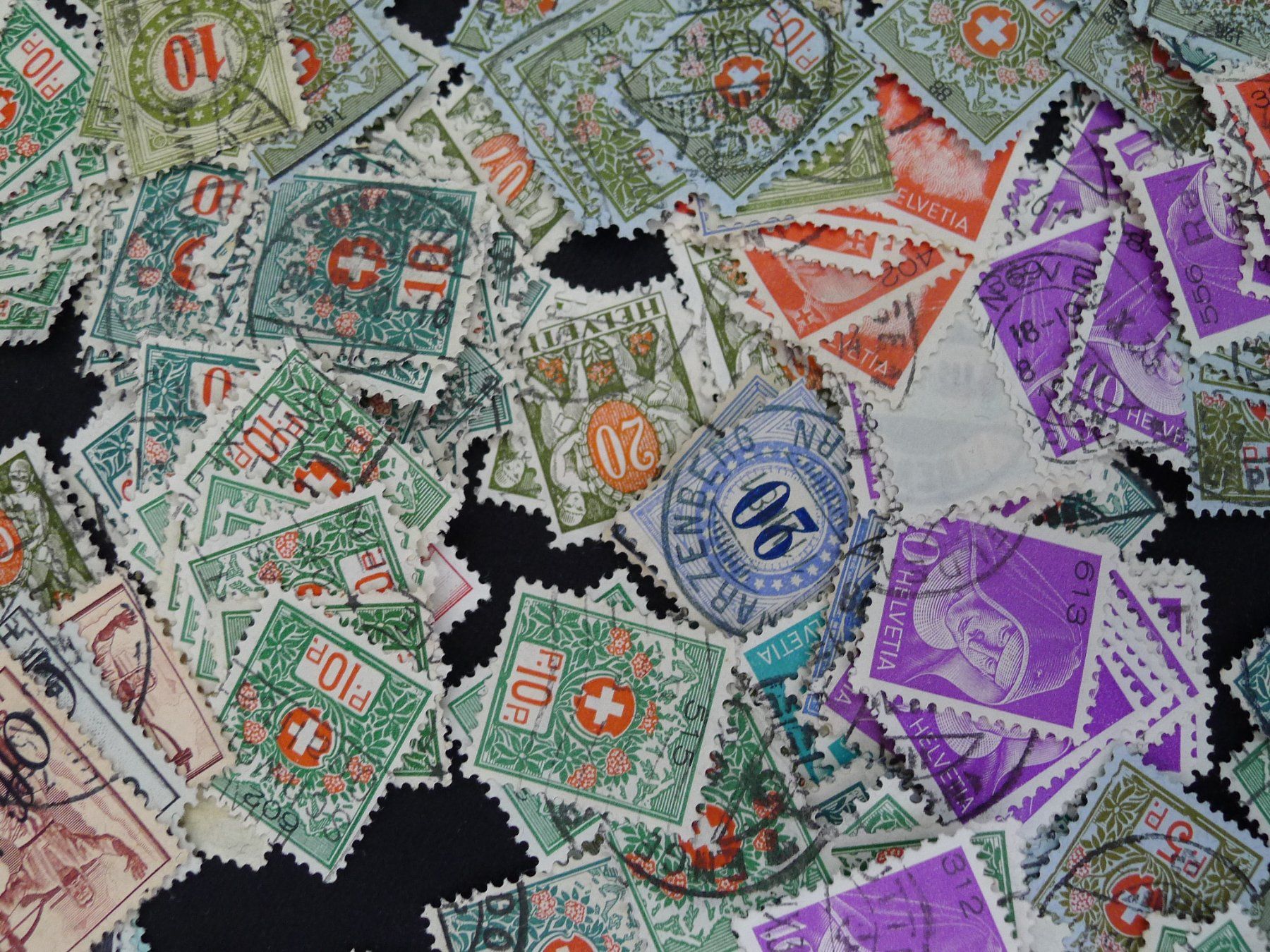 Tutti i francobolli: grosse Sammlung Porto Briefmarken – Usato da Dagmersellen venduto da q1w2e3r4 3