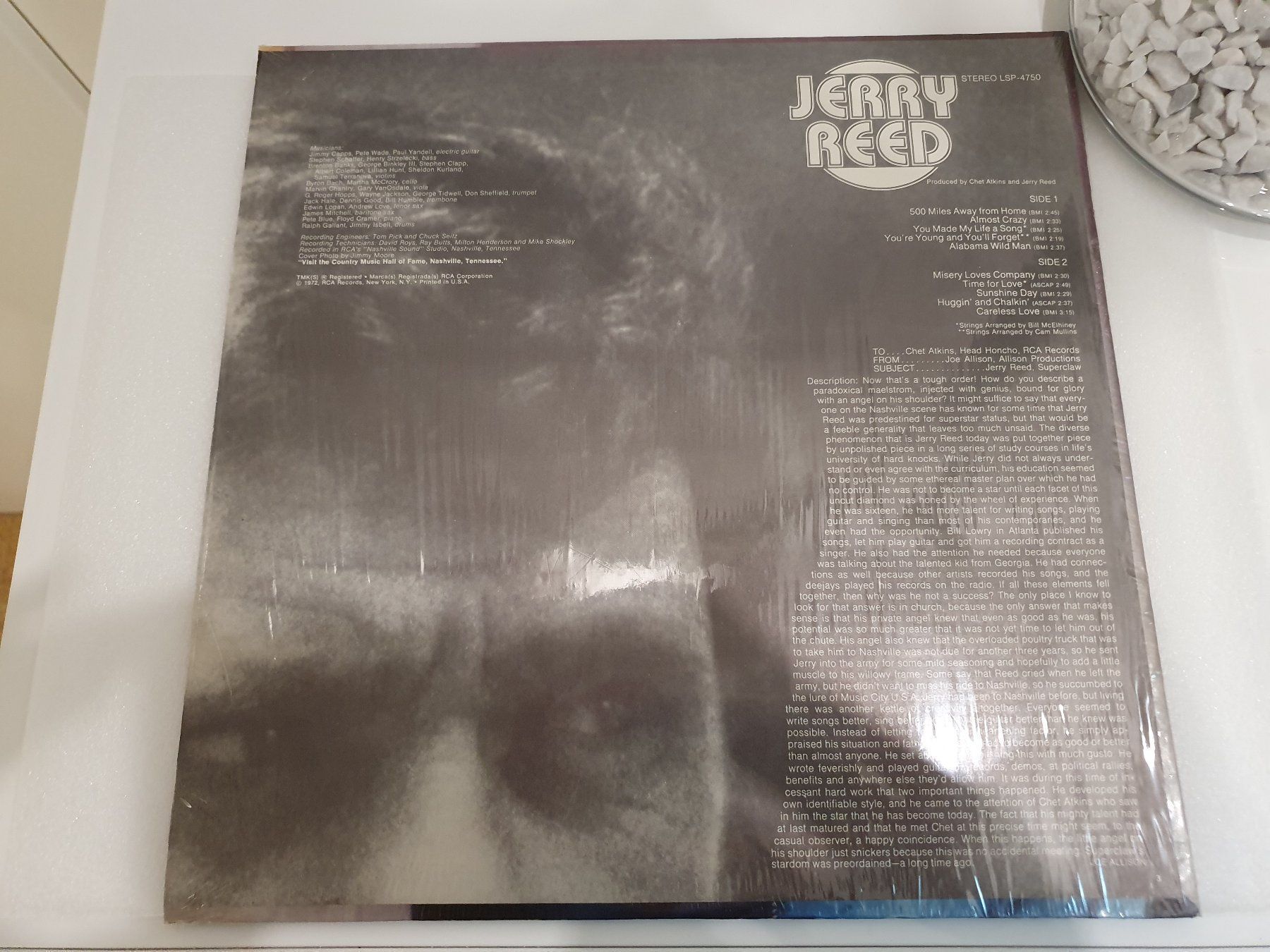 Dischi in vinile: Jerry Reed - Alabama Wild Man – Usato da Uster venduto da Vinyl-Leidenschaft 1