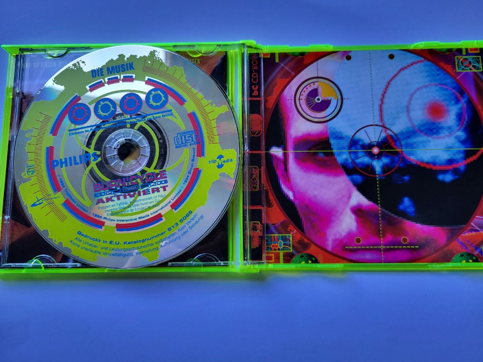 Jeux: Burn Cycle PC Mac Deutsch + Soundtrack CD Philips – D'occasion à Dachsen par MacheSache 2