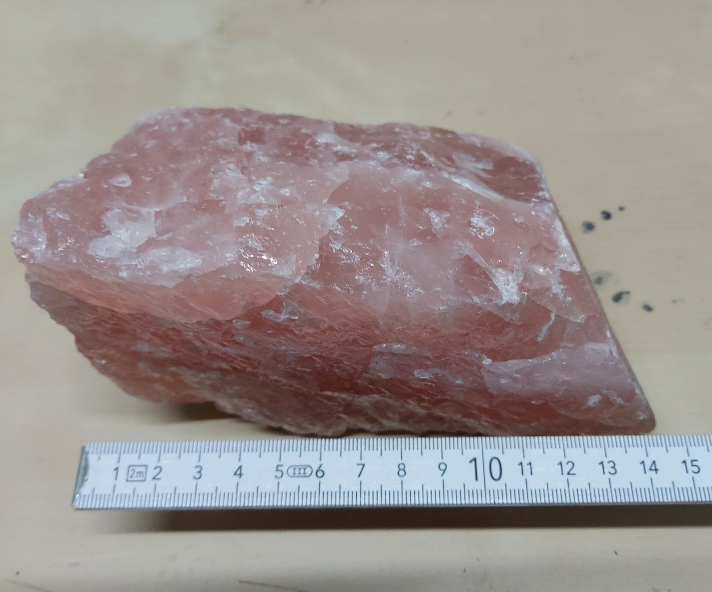 Minerali & Pietre curative: ROSENQUARZ ROH 2,05 KG – Usato da Zeiningen venduto da elcanaja 2