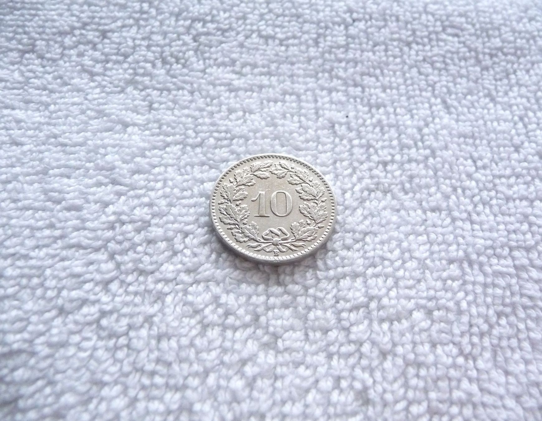 Alle Münzen: 10 centimes/rappen 1925 – Gebraucht aus Nyon von Ilmi09 1