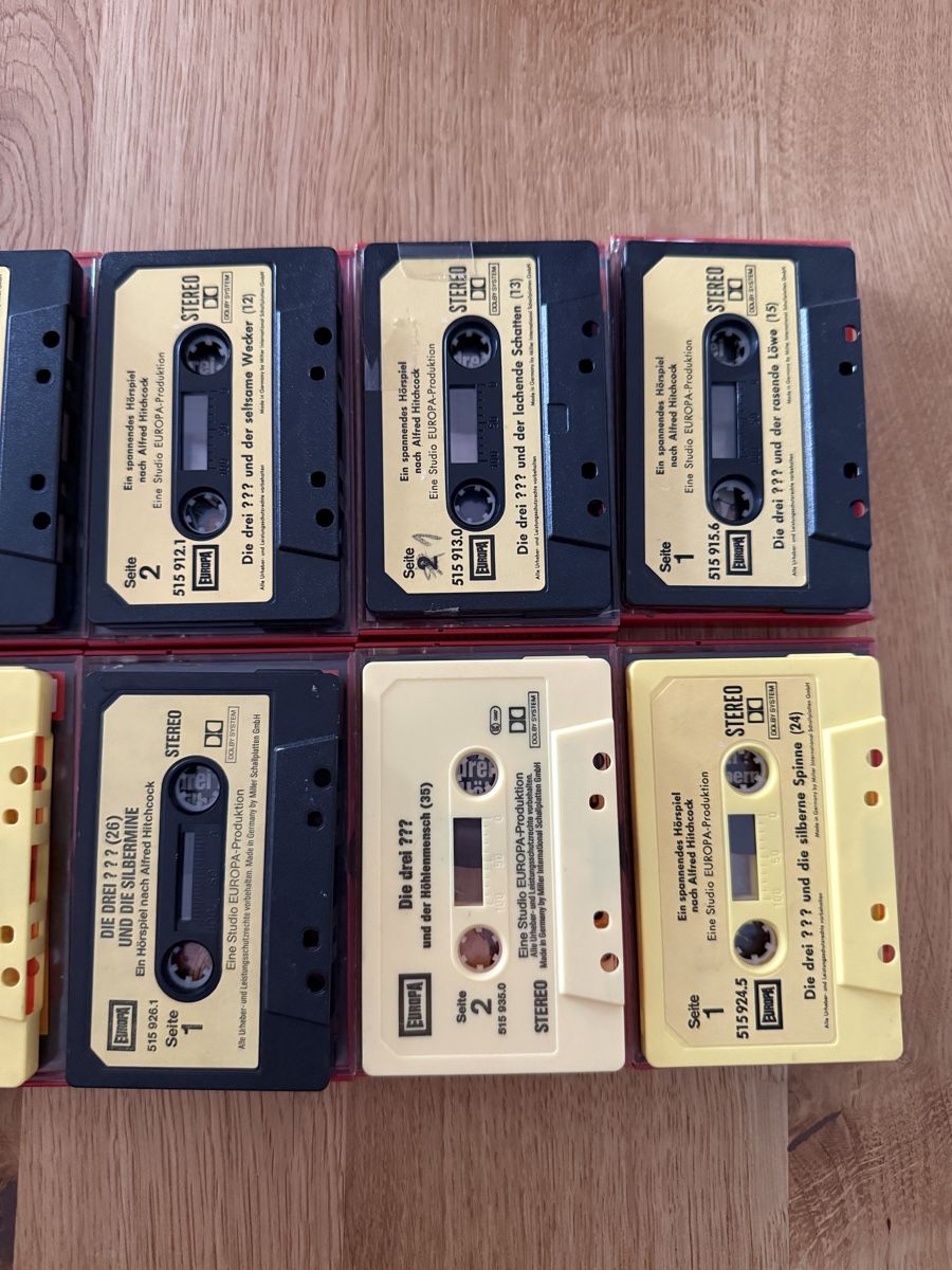 Musicassette: Die drei Fragezeichen - 14 originale Kassetten ab 1CHF – Usato da Wallisellen venduto da FabianB 5