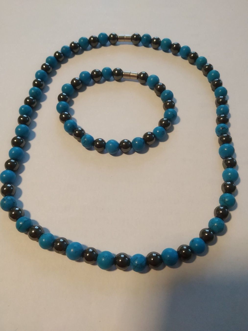 Catenine: Edelsteinkette und Armband – Nuovo e nell'imballaggio originale da Münchenbuchsee venduto da Cori1968