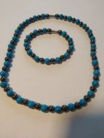 Edelsteinkette und Armband