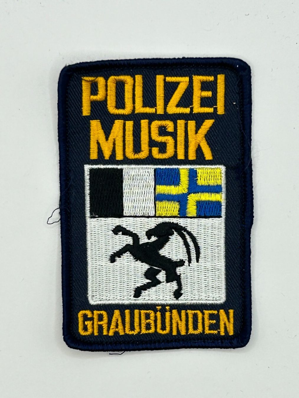 Swiss Plaketten & Abzeichen: Altes Abzeichen Kapo Graubünden Polizeimusik – Gebraucht aus Schaan von Auring61
