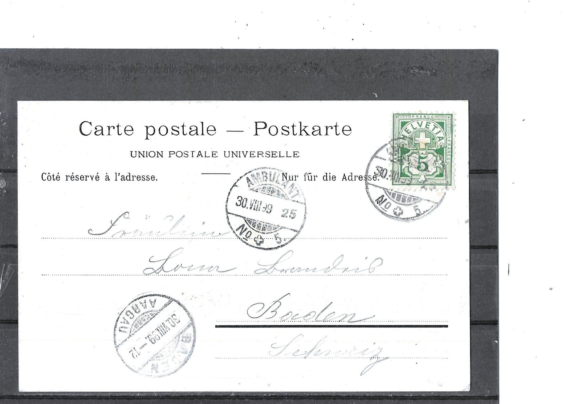 Cartes postales: AG Aargauer Bauernhaus 1899 – D'occasion à Schocherswil par Wilare 1