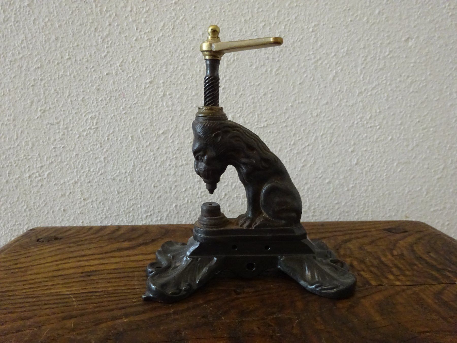 Sculture & Statue: Interessante Eisenskulptur / Löwe – Usato da Esslingen venduto da eintagammeer 7