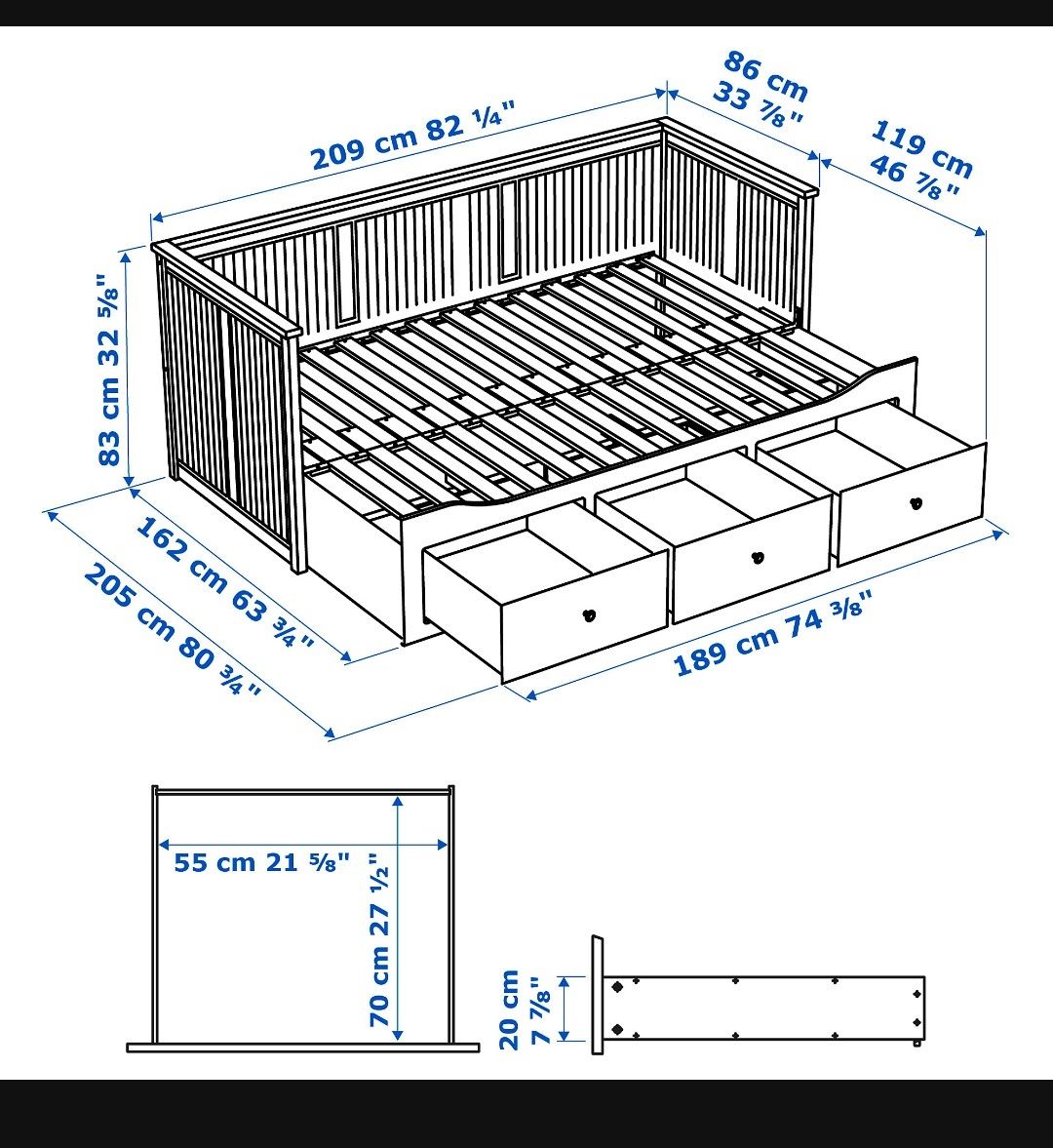 Betten: IKEA Hemnes Tagesbett – Gebraucht aus Zürich von michelliki 2