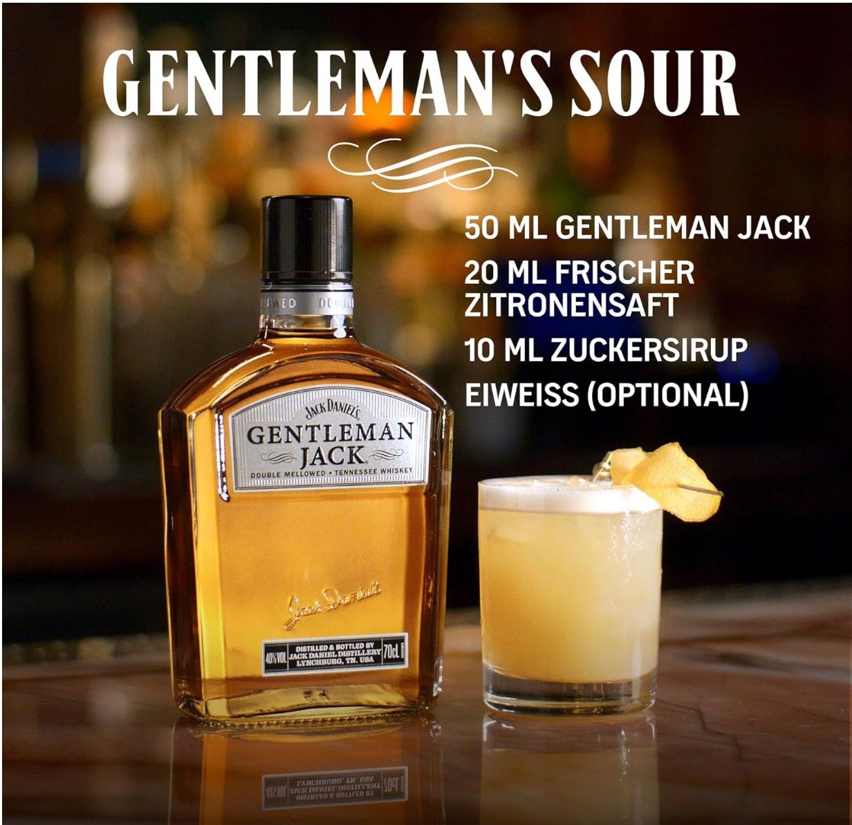 Jack Daniels Spirituosen: Jack Daniel's Tennessee Whiskey Gentleman Jack Double Mellow – Neu und originalverpackt aus Bülach von StoreInShop.com 9