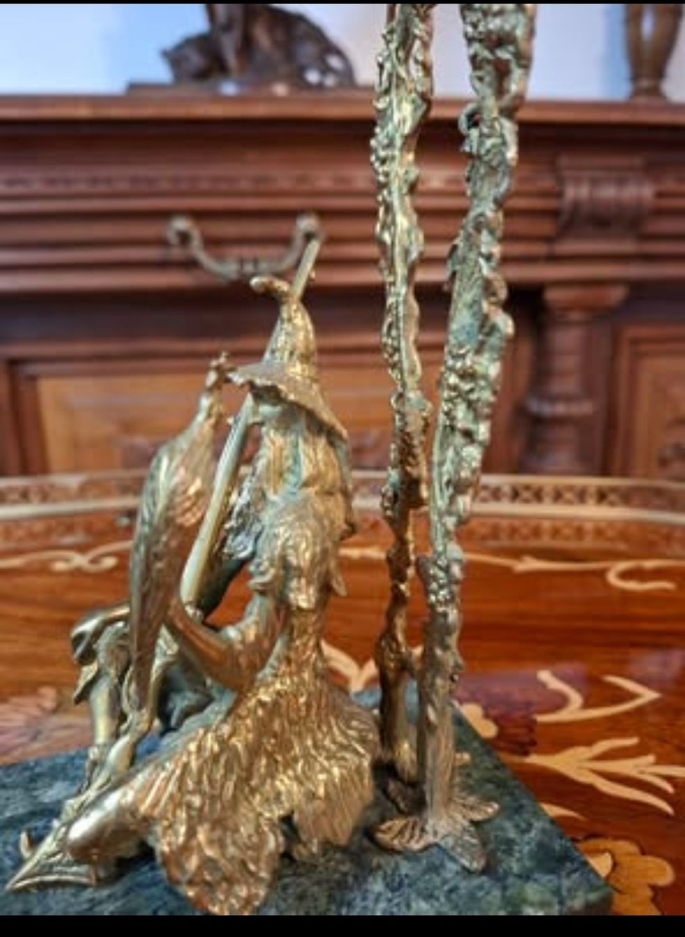 Figuren: Robinson Crusoe Figur Bronze Messing – Gebraucht aus Steffisburg von ZeitReise_ 2